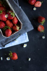 Rezept für Erdbeerroulade