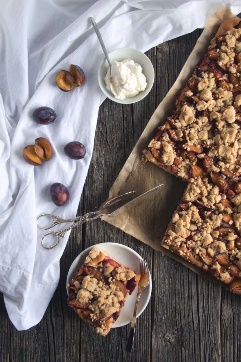 Zwetschgendatschi mit Streusel - Teigliebe
