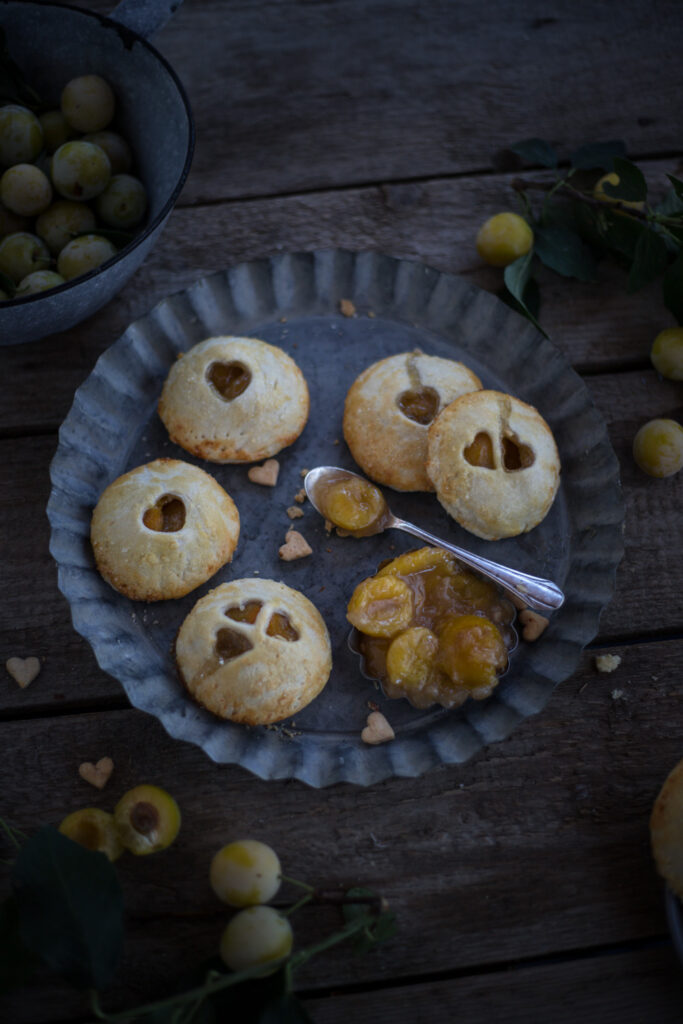 Rezept für Mini-Mirabellen-Küchlein