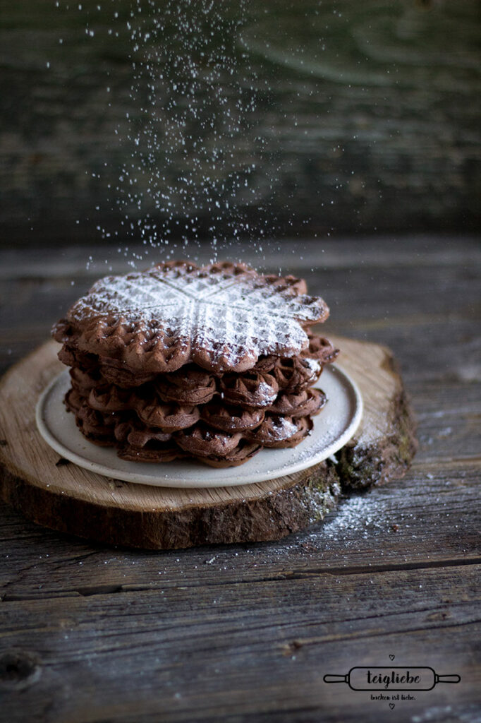 Blogevent Recreate: Zweierlei Dinkel Waffeln - Teigliebe