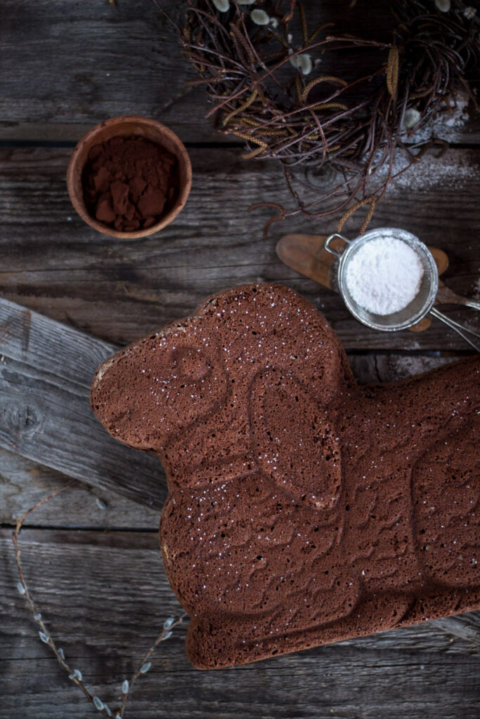 Rezept für Schoko-Osterlamm