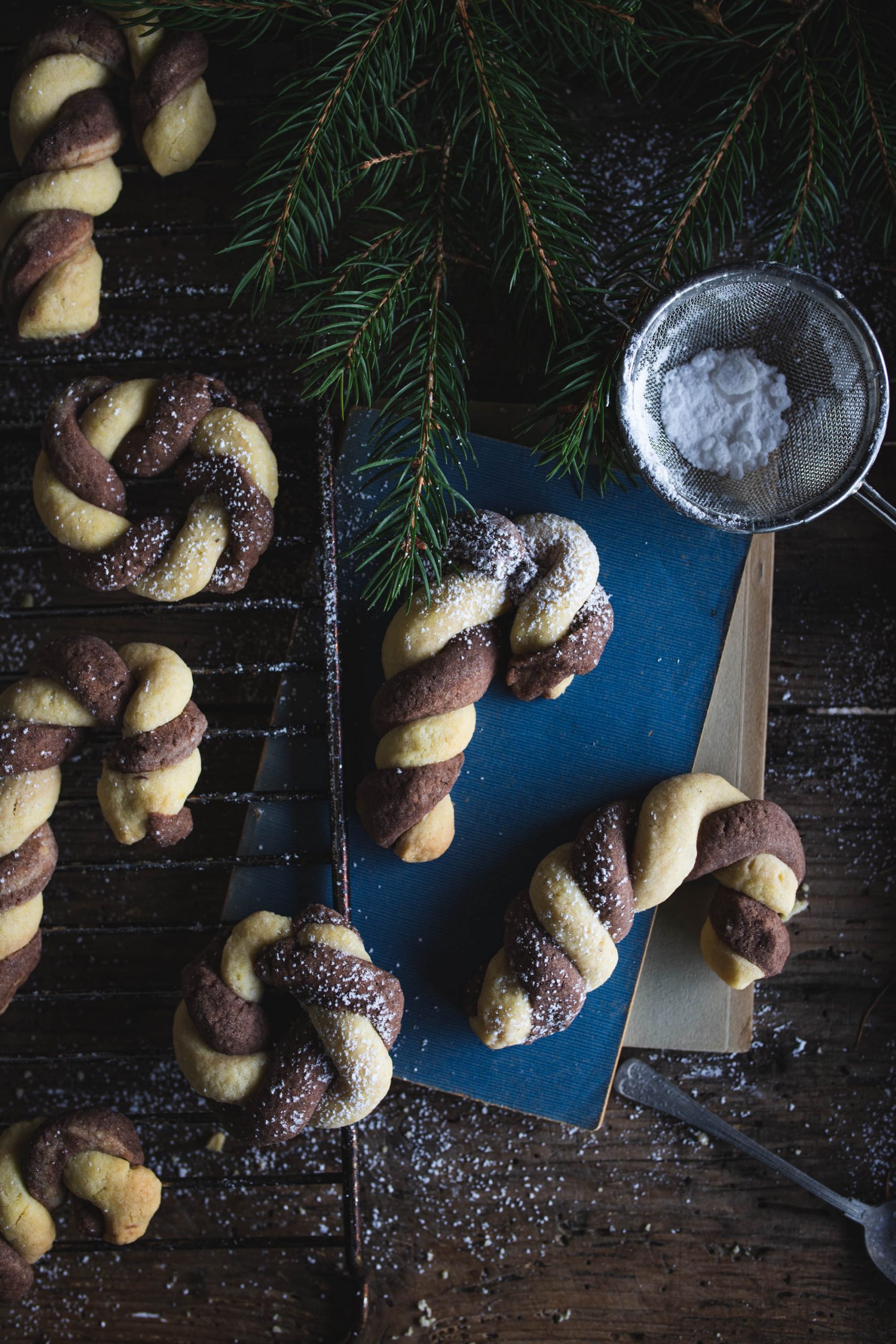 Rezept für Zuckerstangen Plätzchen