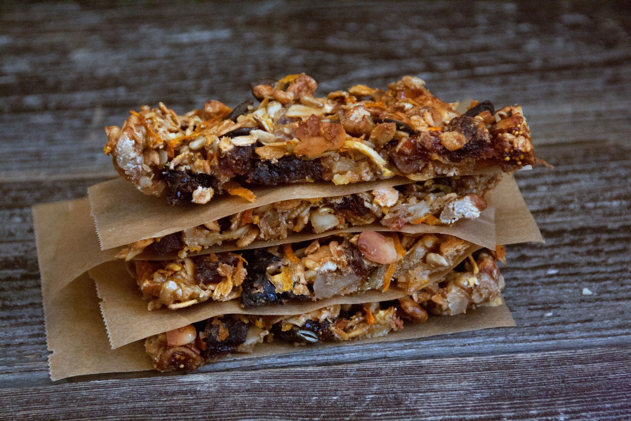 Gesunde Müsliriegel - Teigliebe Gesunde Müsliriegel - Teigliebe