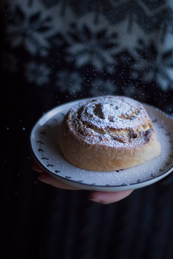 Rezept für weihnachtliche Nussschnecken