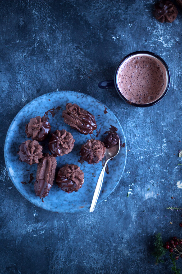 Kulinarischer Adventskalender: Schokoladen Spritzgebäck mit Nutella ...