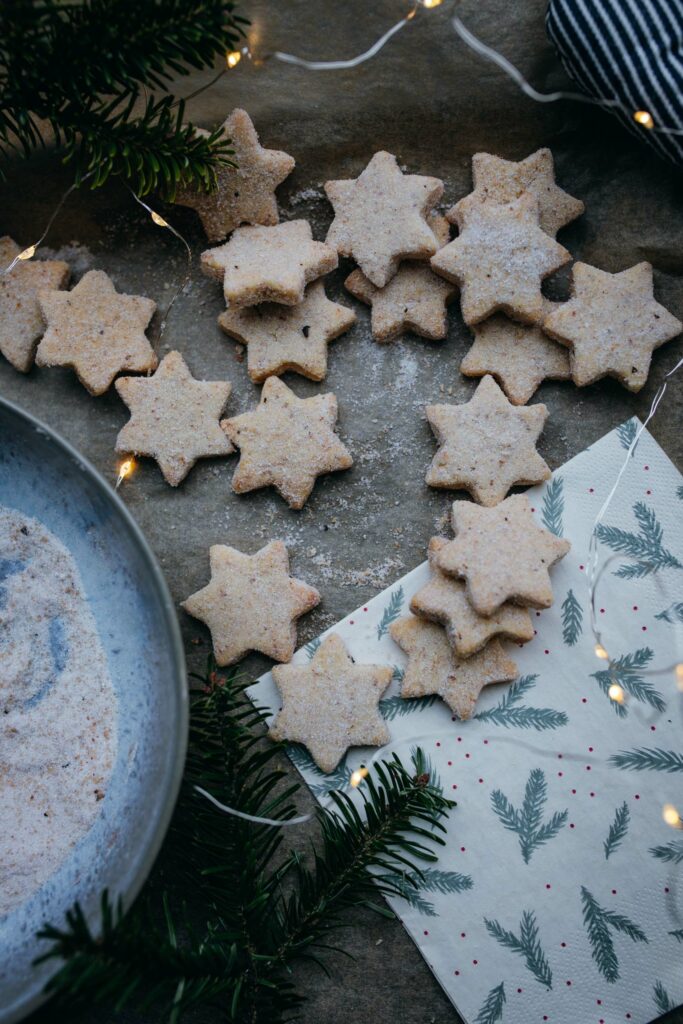 Weihnachtsplätzchen mit Gewürzzucker - Teigliebe