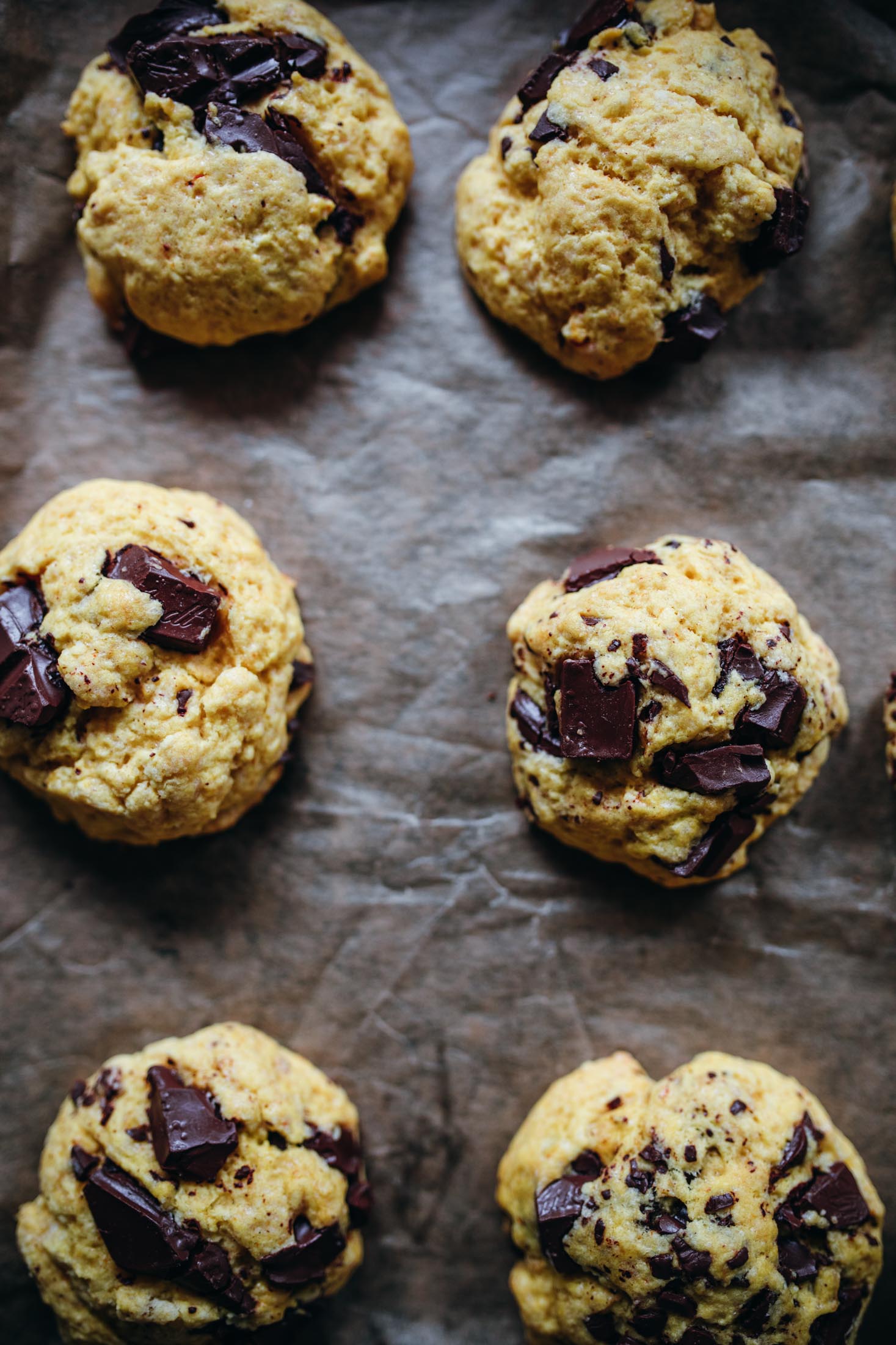 Rezept für Kürbis-Cookies mit Schokolade