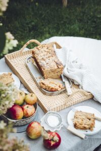 Veganer Apfelkuchen mit Streusel