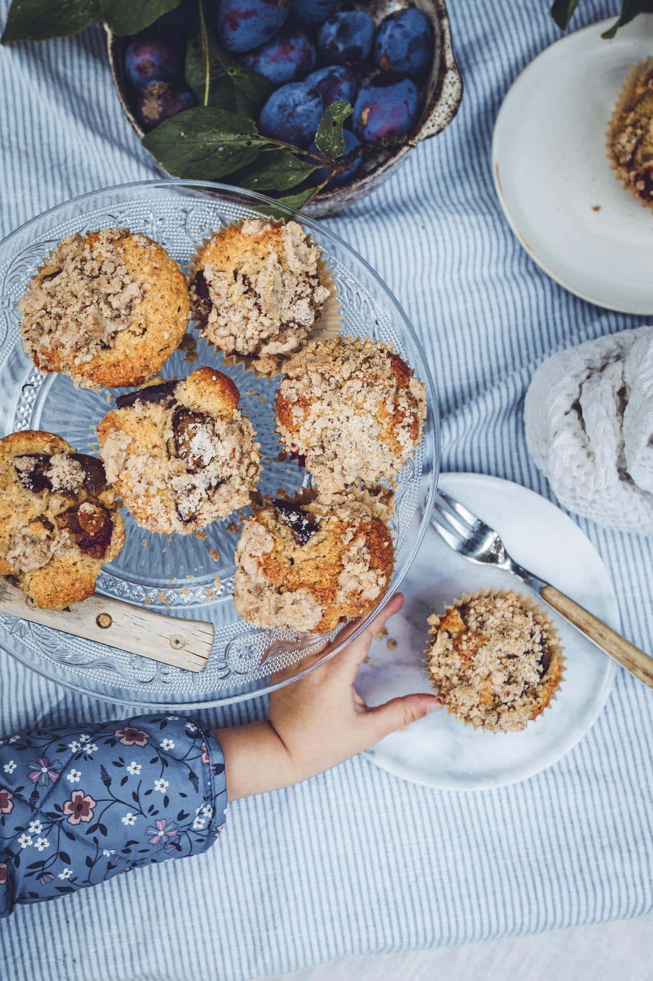 Zwetschgen-Streusel-Muffins